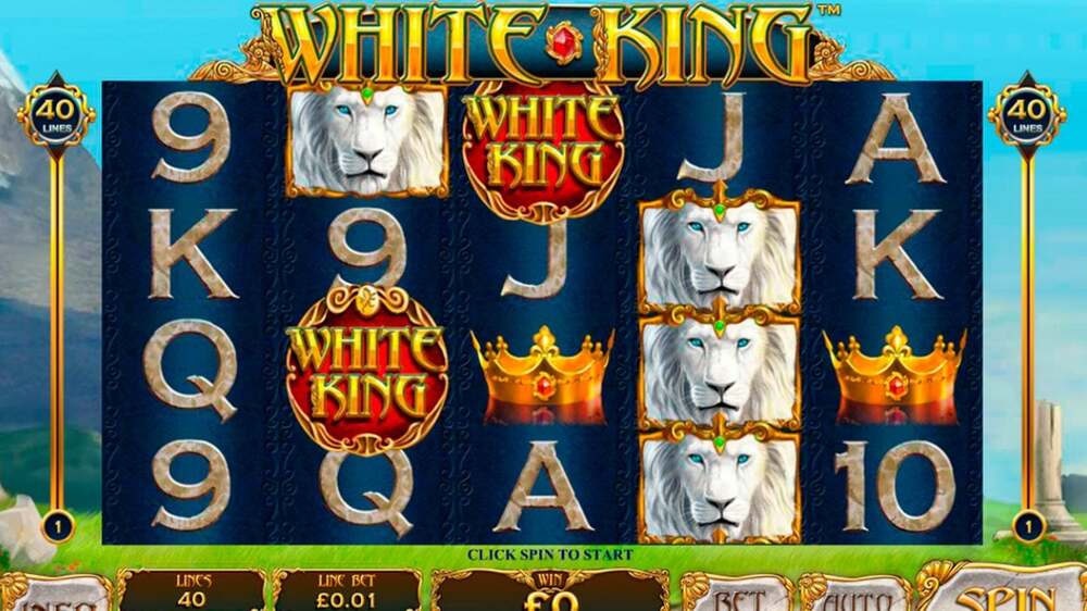 Hratelnost výherního automatu White King