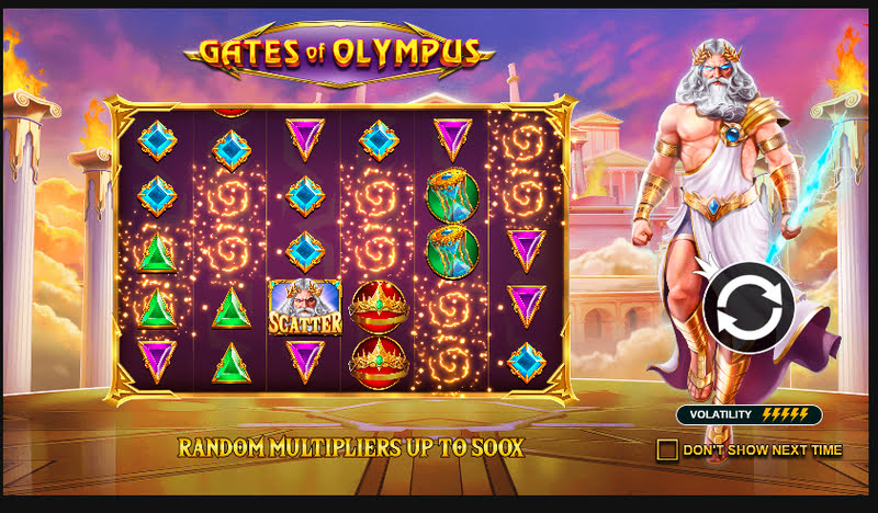 Gates of Olympus symboly